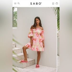 Sabo Skirt Jaia Off Shoulder Dress